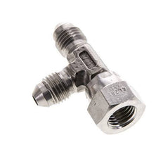 JIC Tee Fitting UNF 7/16''-20 Female x Male Stainless steel 350bar (4917.5psi)