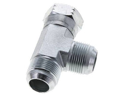 JIC Tee Fitting UN 1-5/16''-12 Female x Male Steel 250bar (3512.5psi)