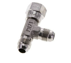 JIC Tee Fitting UNF 9/16''-18 Female x Male Stainless steel 350bar (4917.5psi)