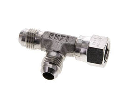 JIC Tee Fitting UNF 9/16''-18 Female x Male Stainless steel 350bar (4917.5psi)