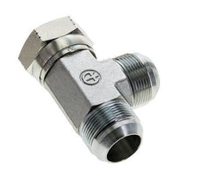JIC Tee Fitting UN 1-5/8''-12 Female x Male Steel 210bar (2950.5psi)