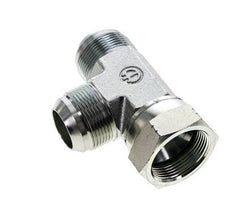 JIC Tee Fitting UN 1-5/8''-12 Female x Male Steel 210bar (2950.5psi)