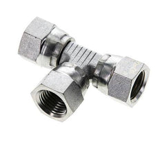 JIC Tee Fitting UNF 1/2''-20 Female Steel 275bar (3863.75psi)
