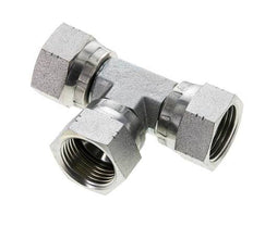 JIC Tee Fitting UN 1-1/16''-12 Female Steel 210bar (2950.5psi)