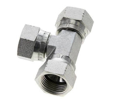 JIC Tee Fitting UN 1-1/16''-12 Female Steel 210bar (2950.5psi)