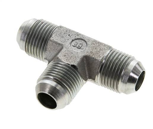 JIC Tee Fitting UNF 7/8''-14 Male Steel 210bar (2950.5psi)