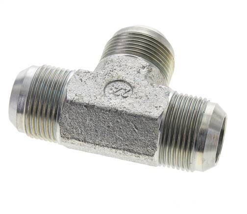 JIC Tee Fitting UN 1-5/16''-12 Male Steel 170bar (2388.5psi)