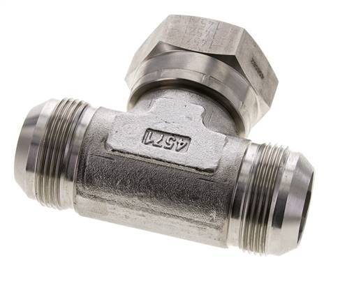 JIC Tee Fitting UN 1-5/8''-12 Male x Female Stainless steel 210bar (2950.5psi)