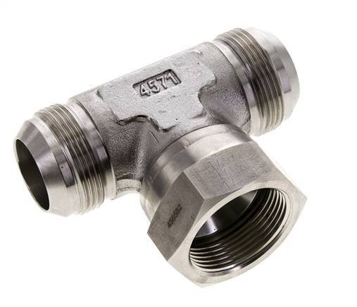 JIC Tee Fitting UN 1-5/8''-12 Male x Female Stainless steel 210bar (2950.5psi)