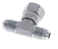 JIC Tee Fitting UNF 1/2''-20 Male x Female Steel 350bar (4917.5psi)