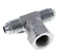 JIC Tee Fitting UNF 1/2''-20 Male x Female Steel 350bar (4917.5psi)