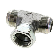 JIC Tee Fitting UN 1-5/8''-12 Male x Female Steel 210bar (2950.5psi)
