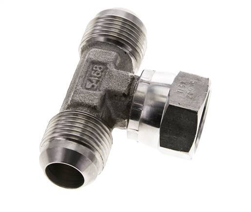 JIC Tee Fitting UN 1-1/16''-12 Male x Female Stainless steel 350bar (4917.5psi)
