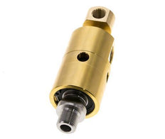 2-Way Rotary Joint G1/4'' - G3/8'' Male x Female Brass 50bar (702.5psi)