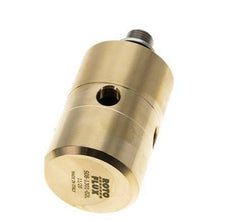 Rotary Joint G1/4'' Female x G1/4'' Male Left Hand Brass 50bar (702.5psi) Abrasive Media