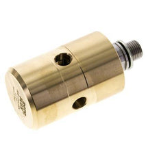 Rotary Joint G1/4'' Female x G1/4'' Male Left Hand Brass 50bar (702.5psi) Abrasive Media