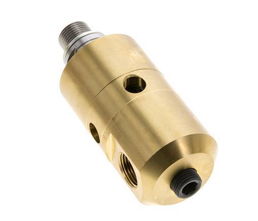 Rotary Joint G3/8'' Female x G3/8'' Male Left Hand Brass 50bar (702.5psi)