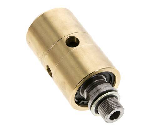 Rotary Joint G3/8'' Female x G3/8'' Male Left Hand Brass 50bar (702.5psi) Abrasive Media