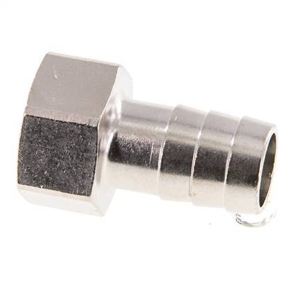G 3/4'' x 19mm Nickel plated Brass Hose barb 16 Bar