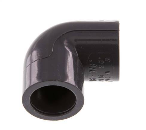 PVC 90deg Elbow Fitting Socket 16x23mm [10 Pieces]