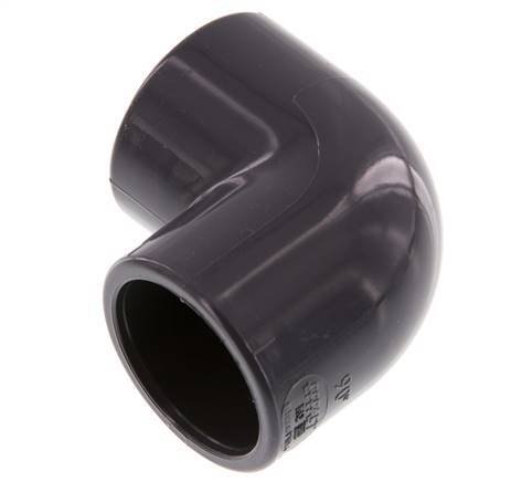 PVC 90deg Elbow Fitting Socket 32x41mm [5 Pieces]