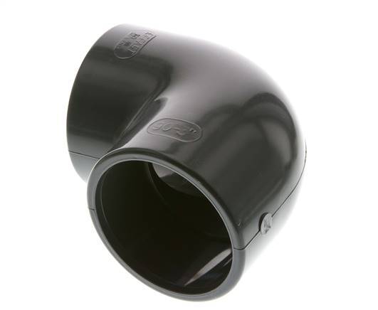 PVC 90deg Elbow Fitting Socket 90x105mm