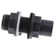 PVC Bulkhead Fitting Socket 20x25mm