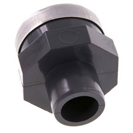 PVC Fitting Male Socket 25mm x Female Rp 1'' [2 Pieces]