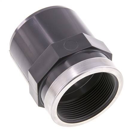PVC Fitting Male Socket 75mm x Female Rp 2''
