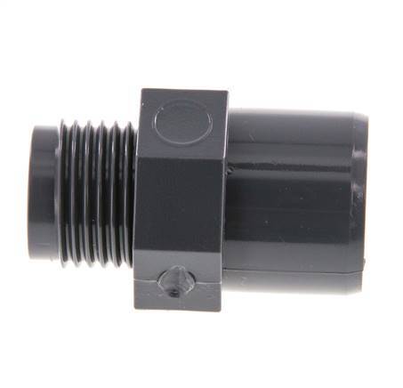 PVC Fitting Female Socket 20x25mm x Male G 1/2'' [5 Pieces]