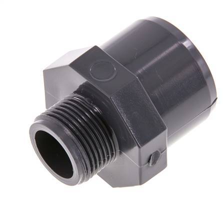 PVC Fitting Female Socket 32x40mm x Male G 3/4'' [5 Pieces]