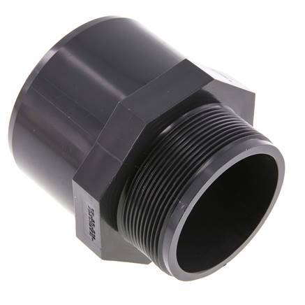 PVC Fitting Female Socket 75x90mm x Male G 2-1/2''