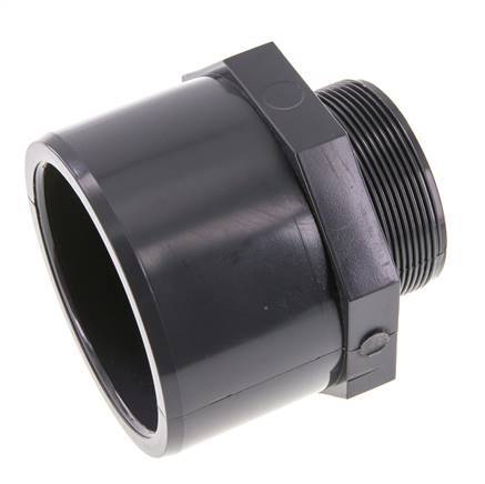 PVC Fitting Female Socket 90x110mm x Male G 2-1/2''