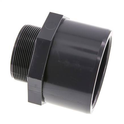 PVC Fitting Female Socket 90x110mm x Male G 2-1/2''