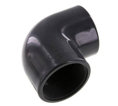 PVC 90deg Elbow Fitting Female Socket 75x89mm x Female Rp 2-1/2''