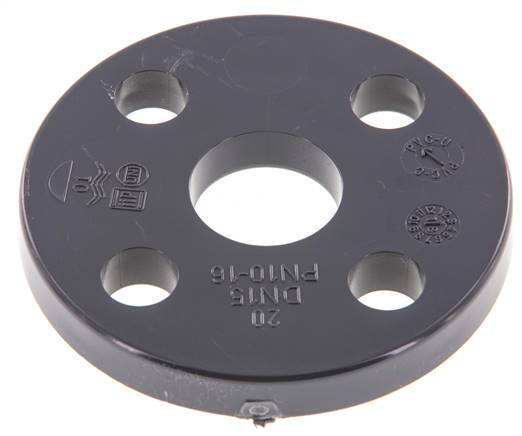 PVC Flange DN15 20mm [2 Pieces]