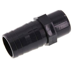 PVC Fitting Socket 40mm with Hose Barb 40mm [2 Pieces]
