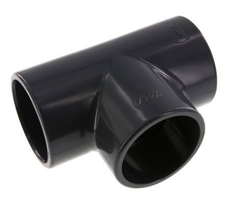 PVC Tee Fitting Socket 75x89mm