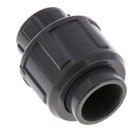 PVC Union Fitting Female Socket 16mm x Female Rp 3/8'' FKM