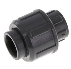 PVC Union Fitting Female Socket 16mm x Female Rp 3/8'' FKM