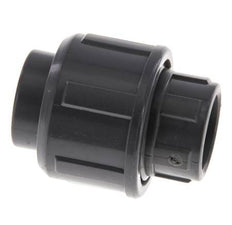 PVC Union Fitting Female Socket 16mm x Female Rp 3/8'' FKM