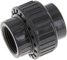 PVC Union Fitting Female Socket 32mm x Female Rp 1'' FKM