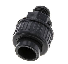 PVC Union Fitting Female Socket 20mm x Male R 1/2'' EPDM