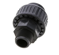 PVC Union Fitting Female Socket 20mm x Male R 1/2'' EPDM