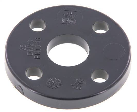 PVC Flange DN20 25mm [2 Pieces]
