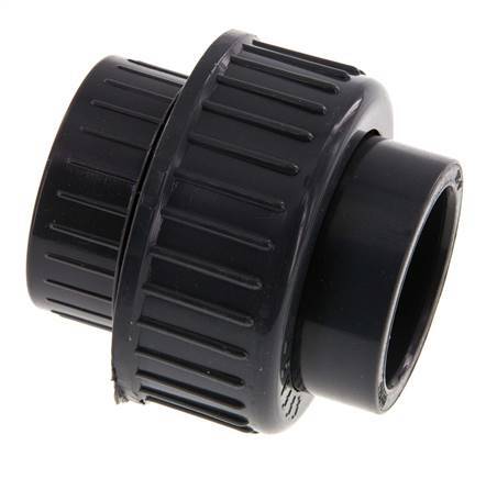 PVC Union Fitting Socket 32x61mm FKM