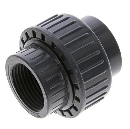 PVC Union Fitting Female Rp 1'' EPDM