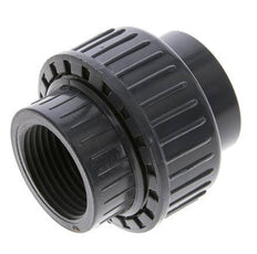 PVC Union Fitting Female Rp 1'' EPDM