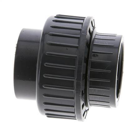 PVC Union Fitting Female Rp 1'' EPDM