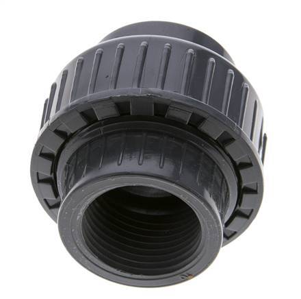 PVC Union Fitting Female Rp 1'' EPDM